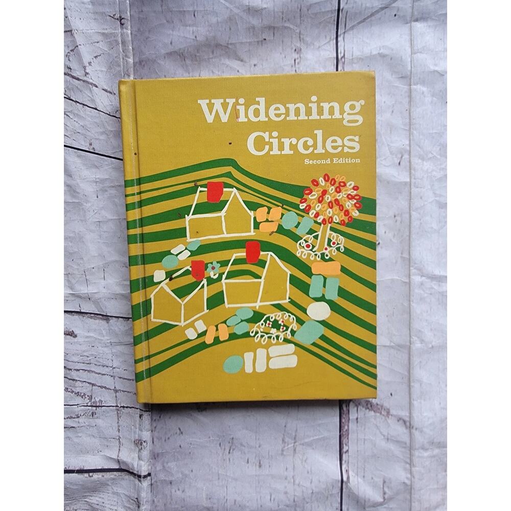 Vintage TextBook Winding Circles 2nd Edition 1974 Hardcover 9 1/4 × 7 inches